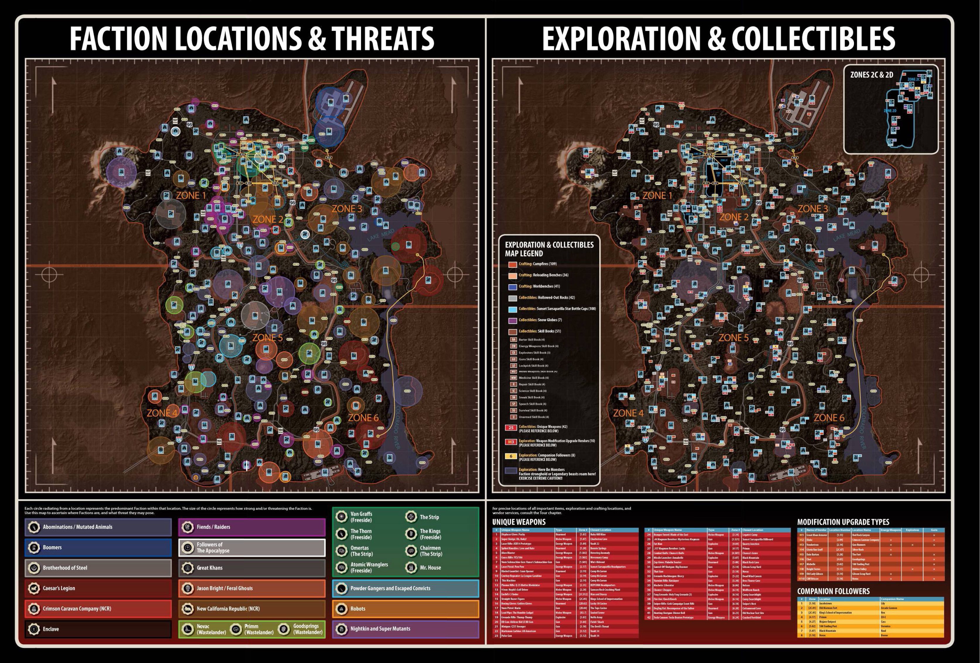 Fallout new vegas vault locations on map